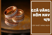 Giá vàng hôm nay 4/9: Vàng SJC giảm 150.000 đồng/lượng trong tuần qua
