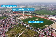 Đường sẽ mở theo quy hoạch xã Đại Áng, Thanh Trì, Hà Nội (phần 1)