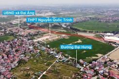 Đường sẽ mở theo quy hoạch xã Đại Áng, Thanh Trì, Hà Nội (phần 1)