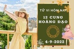 Tử vi hôm nay của 12 cung hoàng đạo ngày 4/9/2022: Bạch Dương tài lộc vượng phát, Nhân Mã sự nghiệp khả quan