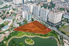 Những khu đất có thể xây thêm công trình cao tầng ở Lê Văn Lương, Lê Văn Lương kéo dài - Bài 12: 2,3 ha để xây khách sạn ven hồ Phùng Khoang