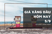 Giá xăng dầu hôm nay 5/9: Kéo dài chuỗi giảm nhiều ngày liền