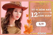 Tử vi hàng ngày hôm nay của 12 con giáp 5/9/2022: Thìn tài lộc khởi sắc, Tuất tình duyên trắc trở