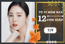 Tử vi hàng ngày hôm nay của 12 con giáp 7/9/2022: Ngọ sự nghiệp tăng tiến, Tý tài lộc kém sắc