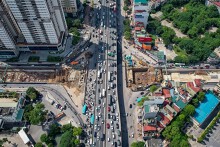 Tiến độ các dự án trọng điểm tại Hà Nội: Thông xe hầm chui Lê Văn Lương vào tháng 10, cầu vượt nút giao Chùa Bộc - Phạm Ngọc Thạch cuối năm nay