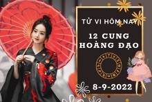 Tử vi hôm nay của 12 cung hoàng đạo ngày 8/9/2022: Sư Tử tài lộc không suôn sẻ, Thiên Bình công việc kém hiệu quả
