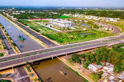 Hậu Giang dự kiến thu hồi gần 250 ha đất làm cao tốc Châu Đốc - Cần Thơ - Sóc Trăng