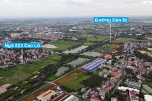 Đường sẽ mở theo quy hoạch ở xã Uy Nỗ, Đông Anh, Hà Nội (phần 8)