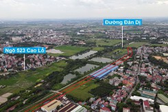 Đường sẽ mở theo quy hoạch ở xã Uy Nỗ, Đông Anh, Hà Nội (phần 8)