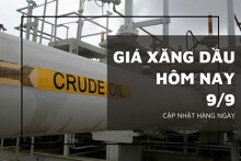 Giá xăng dầu hôm nay 9/9: Duy trì đà giảm ngày thứ ba liên tiếp