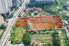 Những khu đất có thể xây thêm công trình cao tầng ở Lê Văn Lương, Lê Văn Lương kéo dài - Bài 14: Đất làm trung tâm sản xuất phim gần nút giao Lương Thế Vinh