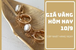 Giá vàng hôm nay 10/9: Giảm từ 50.000 đồng/lượng đến 300.000 đồng/lượng trong phiên cuối tuần