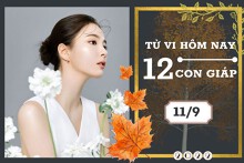 Tử vi hàng ngày hôm nay của 12 con giáp 11/9/2022: Tuất tình duyên lận đận, Thìn tài lộc sáng rõ