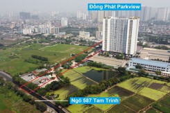 Đường sẽ mở theo quy hoạch ở phường Vĩnh Hưng, Hoàng Mai, Hà Nội (phần 3)