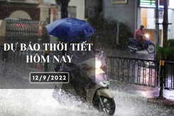 Dự báo thời tiết hôm nay 12/9/2022: Hà Nội, Đà Nẵng và TP HCM ngày nắng, chiều tối và đêm có mưa