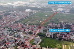 Đường sẽ mở theo quy hoạch ở xã Nguyên Khê, Đông Anh, Hà Nội (phần 5)