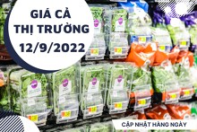 Giá cả thị trường hôm nay 12/9/2022: Các loại rau củ quả với giá tốt vào đầu tuần