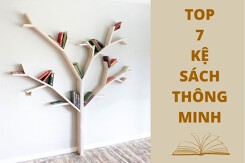 Tham khảo 7 kệ sách thông minh cho không gian đẹp, sáng tạo