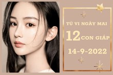 Tử vi ngày mai của 12 con giáp 14/9/2022: Thân tài lộc gặp Quý Nhân, Mão tình cảm êm ấm
