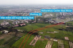 Đường sẽ mở theo quy hoạch ở xã Tiên Dương, Đông Anh, Hà Nội (phần 8)