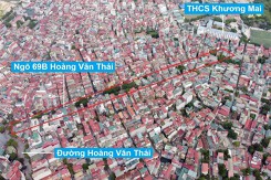 Đường sẽ mở theo quy hoạch ở phường Khương Trung, Thanh Xuân, Hà Nội (phần 3)