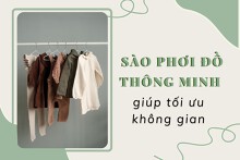 Top những loại sào phơi đồ thông minh tiện lợi, giúp tối ưu không gian