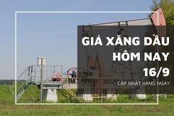 Giá xăng dầu hôm nay 16/9: Quay đầu giảm mạnh gần 4% trên sàn Tokyo