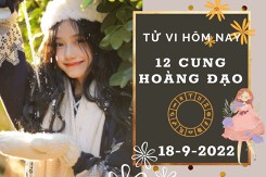 Tử vi hôm nay của 12 cung hoàng đạo ngày 18/9/2022: Song Tử sự nghiệp kém sắc, Bảo Bình tài lộc ổn định