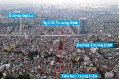 Đường sẽ mở theo quy hoạch ở phường Trương Định, Hai Bà Trưng, Hà Nội (phần 1)