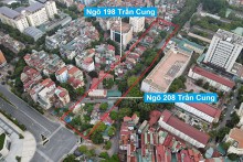 Đường sẽ mở theo quy hoạch ở phường Cổ Nhuế 1, Bắc Từ Liêm, Hà Nội (phần 3)