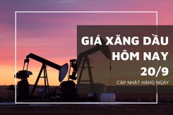 Giá xăng dầu hôm nay 20/9: Nhích nhẹ trở lại sau phiên giảm hôm qua