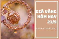 Giá vàng hôm nay 21/9: Điều chỉnh giảm 100.000 đồng/lượng tại một vài hệ thống