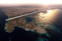 Saudi Arabia tiết lộ tòa nhà chọc trời có chiều dài lên đến 170km
