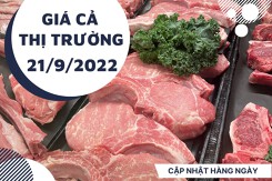 Giá cả thị trường hôm nay 21/9/2022: Thịt heo lên kệ với giá tốt vào giữa tuần