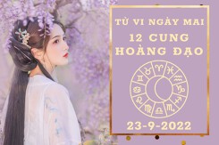 Tử vi ngày mai của 12 cung hoàng đạo 23/9/2022: Xử Nữ tài lộc rủng rỉnh, Bảo Bình tình cảm kém sắc