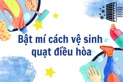 Bật mí cách vệ sinh quạt điều hòa dễ dàng qua các bước đơn giản