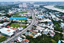 Cận cảnh vị trí sắp xây hai tòa tháp 39 tầng trên Đại lộ Bình Dương