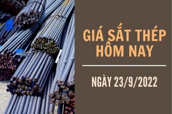 Giá sắt thép xây dựng hôm nay 23/9: Tiếp đà tăng lên mức 3.752 nhân dân tệ/tấn
