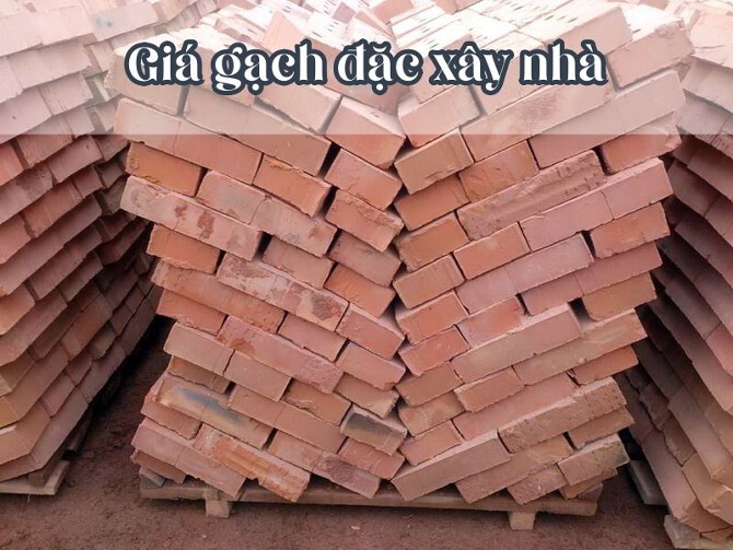 Bảng giá gạch đặc xây nhà mới nhất