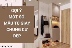 Gợi ý một số mẫu tủ giày chung cư đẹp và tiêu chí lựa chọn phù hợp