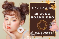 Tử vi hôm nay của 12 cung hoàng đạo ngày 24/9/2022: Song Tử công việc có thay đổi mới, Bảo Bình tài lộc rực rỡ