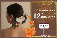 Tử vi hàng ngày hôm nay của 12 con giáp 24/9/2022: Tỵ tài lộc sáng rõ, Hợi sự nghiệp dễ dàng