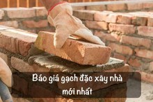 Cập nhật giá gạch đặc xây nhà mới nhất năm 2022