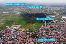 Đường sẽ mở theo quy hoạch ở xã Sơn Đồng, Hoài Đức, Hà Nội (phần 2)