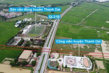 Đường sẽ mở theo quy hoạch ở thị trấn Kim Bài, Thanh Oai, Hà Nội (phần 3)