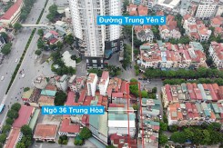 Đường sẽ mở theo quy hoạch ở phường Trung Hòa, Cầu Giấy, Hà Nội (phần 1)