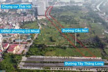 Đường sẽ mở theo quy hoạch ở phường Cổ Nhuế 2, Bắc Từ Liêm, Hà Nội (phần 4)