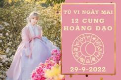Tử vi ngày mai của 12 cung hoàng đạo 29/9/2022: Bảo Bình tài lộc như ý, Sư Tử tình yêu hòa hợp