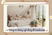 Top 5 cách tự làm những món đồ trang trí phòng ngủ siêu đơn giản