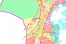Bản đồ quy hoạch sử dụng đất xã Vạn Hưng, huyện Vạn Ninh, tỉnh Khánh Hòa